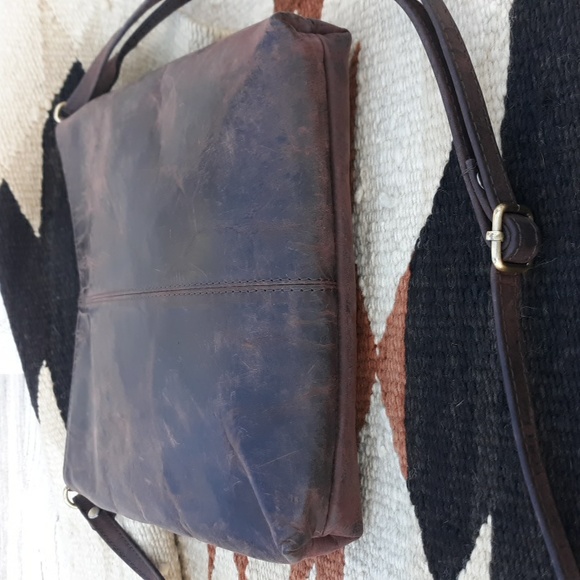 NWOT ESTALON LEATHER CROSSBODY BAG - Picture 5 of 12